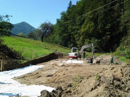 Izgradnja parkirišča v Zg. Rečici 1